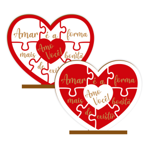 KPF-001 - Kit Enfeite de Mesa Corações KPF-001 - Kit Enfeite de Mesa Corações