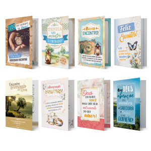 RF-014 - Refil Cartão M - Encontro - 16 cartões