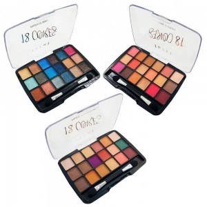 Paleta de Sombras 18 Cores Vivai
