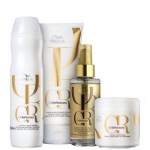 Kit Wella Professionals Oil Reflections Luminous (4 Produtos)