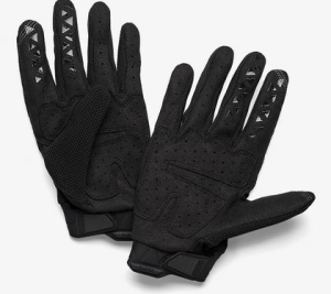 LUVA CROSS 100% AIRMATIC (G) AZUL/BRANCA - 