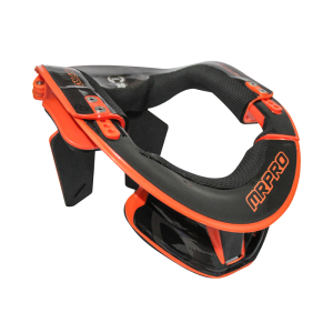 PROTETOR PESCOÇO MR NECK BRACE PRETO/LARANJA PROTETOR PESCOÇO MR NECK BRACE PRETO/LARANJA