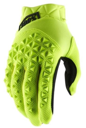 LUVA CROSS 100% AIRMATIC (G) AM. FLUOR