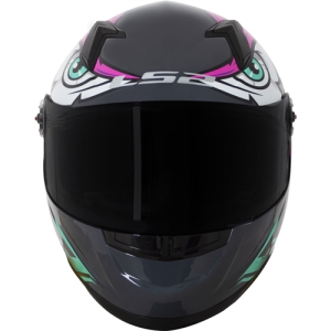 CAPACETE LS2 FF358 TRIBAL (62=XL) ROSA/CINZA - 