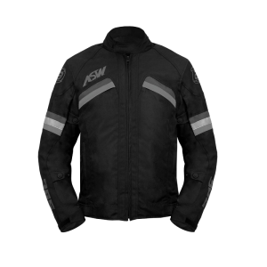 JAQUETA STREET MASCULINA ASW 365 (XL=GG) PRETA/CINZA