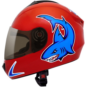 CAPACETE FLY FUN SHARK 54 VM/AZ (INFANTIL) CAPACETE FLY FUN SHARK 54 VM/AZ (INFANTIL)