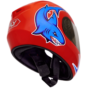 CAPACETE FLY FUN SHARK 54 VM/AZ (INFANTIL) - 