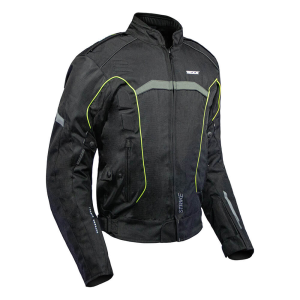 JAQUETA STREET MASCULINA TEXX STRIKE V2 (4XL=5G) PRETA/VERDE - 