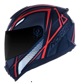 CAPACETE NORISK FF802 RAZOR NINJA (62=XL) PT/CZ/VM