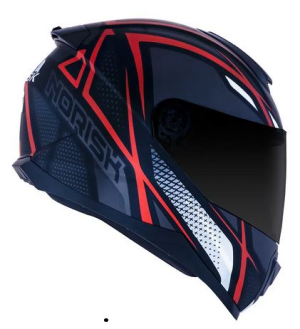 CAPACETE NORISK FF802 RAZOR NINJA (62=XL) PT/CZ/VM - 