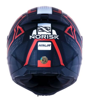 CAPACETE NORISK FF802 RAZOR NINJA (62=XL) PT/CZ/VM - 