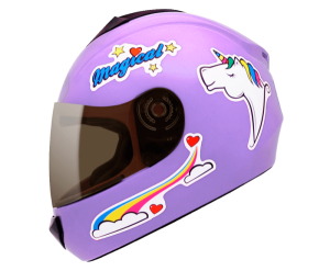 CAPACETE FLY FUN MAGICAL 52 LILAS (INFANTIL) CAPACETE FLY FUN MAGICAL 52 LILAS (INFANTIL)