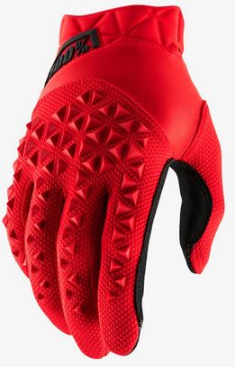 LUVA CROSS 100% AIRMATIC (M) VERMELHA