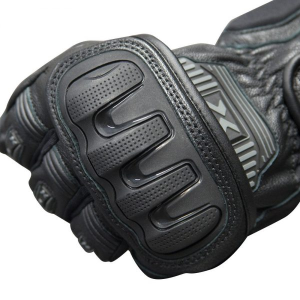 LUVA STREET X11 COURO IMPACT 2 CURTO (M) PRETA - 