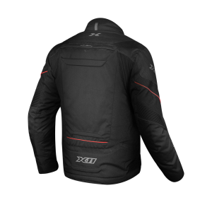 JAQUETA STREET MASCULINA X11 IRON 3 (L=G) PRETA/VERMELHA - 