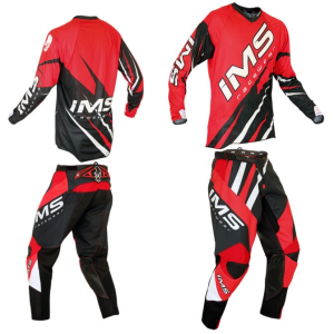 CONJUNTO CALÇA+CAMISA INFANTIL IMS ACTION 14 VERMELHA