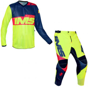 CONJUNTO CALÇA+CAMISA INFANTIL IMS ARMY 16 FLUOR