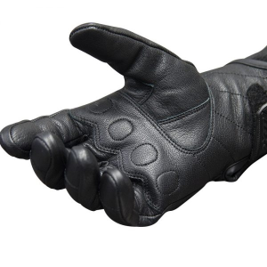 LUVA STREET X11 COURO ROUTE 2 CURTO (GG) PRETA - 