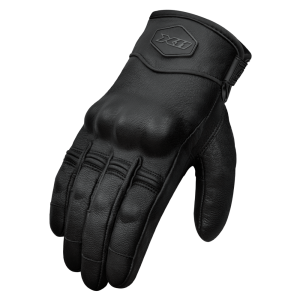 LUVA STREET X11 COURO ROUTE 2 CURTO (GG) PRETA - 