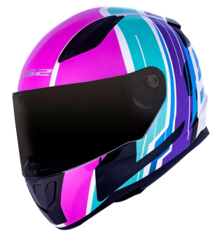 CAPACETE LS2 FF353 FLAG (58=M) BR/RO/VD - 