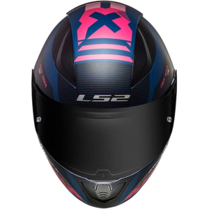 CAPACETE LS2 FF353 XTREET (54=XS) AZ/RS FOSCO - 