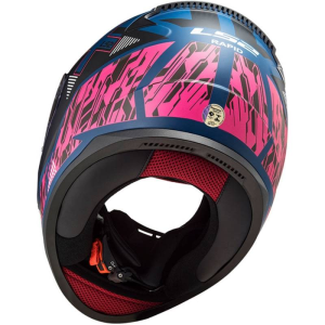 CAPACETE LS2 FF353 XTREET (54=XS) AZ/RS FOSCO - 