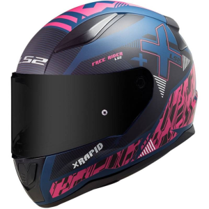 CAPACETE LS2 FF353 XTREET (56=S) AZ/RS FOSCO - 