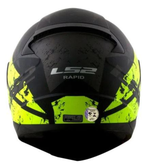 CAPACETE LS2 FF353 DEADBOLT (56=S) PT/TIT/FLU FOSC - 