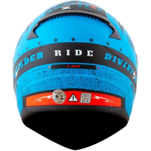 CAPACETE LS2 FF353 THUNDER (60=L) AZ/PT/LJ FOSCO - 