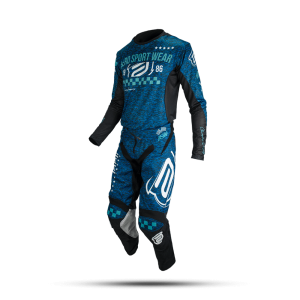 CONJUNTO CALÇA+CAMISA ASW PODIUM MESCLA (40=M) AZUL