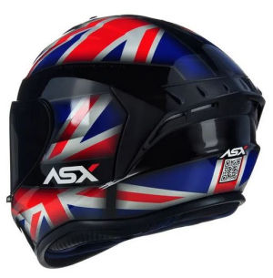 CAPACETE ASX DRAKEN UK 60 PR/VM/AZ - 