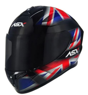 CAPACETE ASX DRAKEN UK 60 PR/VM/AZ - 