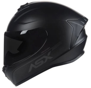 CAPACETE ASX DRAKEN SOLID/MONO 60 PR FOSCO - 