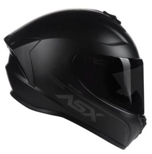 CAPACETE ASX DRAKEN SOLID/MONO 60 PR FOSCO - 