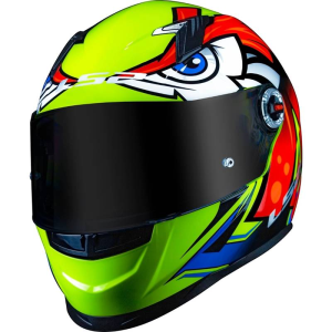 CAPACETE LS2 FF358 TRIBAL (62=XL) AMARELO FLUOR - 