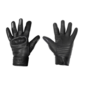 LUVA STREET TEXX LIBERTY COURO CURTO (M=M) PRETA - 