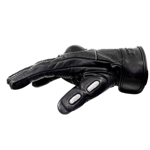 LUVA STREET TEXX LIBERTY COURO CURTO (2XL=2GG) PRETA - 