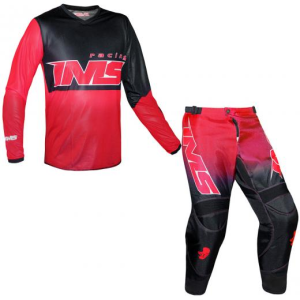CONJUNTO CALÇA+CAMISA INFANTIL IMS ARMY 10 VERMELHA -