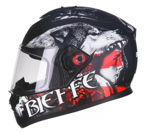 CAPACETE BIEFFE B 12 HUNT 58 PR F./VM