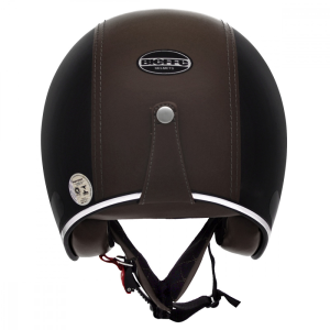 CAPACETE BIEFFE ABERTO B45 REVEST (58) PT/MARROM 3EM1 - 