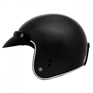 CAPACETE BIEFFE ABERTO B45 CLASSIC (61) PT FOSCO 3EM1 - 