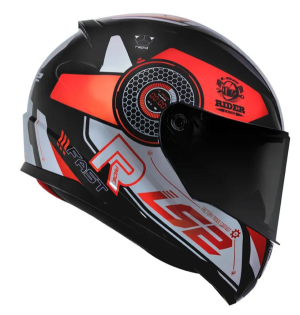 CAPACETE LS2 FF353 STRATUS (58=M) PR/VM/CZ - 