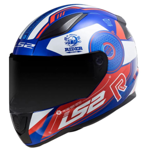 CAPACETE LS2 FF353 STRATUS (56=S) AZ/VM/BR - 