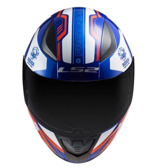 CAPACETE LS2 FF353 STRATUS (56=S) AZ/VM/BR - 