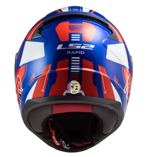 CAPACETE LS2 FF353 STRATUS (60=L) AZ/VM/BR - 