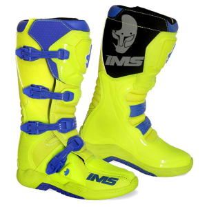 BOTA CROSS IMS FACTORY (41=9.5) FLUOR/AZUL