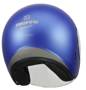 CAPACETE BIEFFE ABERTO ALLEGRO CLASSIC (61) AZ/FOSCO - 