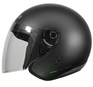 CAPACETE BIEFFE ABERTO ALLEGRO CLASSIC (60) PT/GR FOSCO