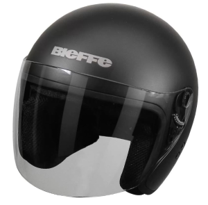 CAPACETE BIEFFE ABERTO ALLEGRO CLASSIC (60) PT/GR FOSCO - 