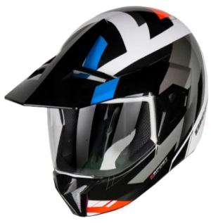 CAPACETE BIEFFE 3 SPORT REACT 60 BR/CZ/VM - 